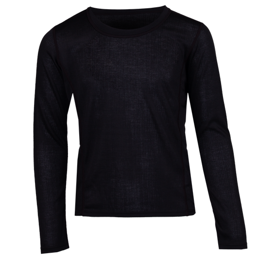 Polarmax Youth Double Layer Crewneck Black